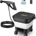 Portable Pressure Washer, Cordless Power Washer with 3.2Gal Water Tank, 522 Max PSI, 23FT Hose, 20000mAh Lithium Battery, 6 in 1 Nozzle, for Cars/Camping/Home/Outdoor