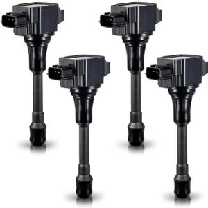 ENA Set of 4 Ignition Coil Pack 2007 2008 2009 2010 2011 2012 Compatible with Nissan Altima Versa Sentra Cube Rogue Frontier 2013 2014 2015 Infiniti M56 FX50 QX60 QX70 2.5L 2.0L 1.8L Replace# UF549