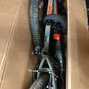 Mongoose Flatrock Mountain Bike, 26 Inch Bike for Men and Women, 7 Speed, Aluminum Frame, Front Suspension Fork for a Smooth Ride, Twist Shifters, Linear Pull Brakes, Adult and Teen Bicycle