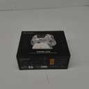 ManbaOne Interactive Screen Wireless Gaming Controller for PC/Switch/Switch 2/iOS/Android,Hall Effect Stick & Trigger,RGB Lighting,Remappable Buttons,1800mAh with Charging Dock (White)