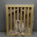 Dog Gates Wooden Pet Gate Indoor Dog Fence for The House,Collapsible Wood Dog Gates for Stairs,Freestanding Dog Gate for Doorways,House Pet Gate for Dogs,23.6" Height-4 Panels Dog Gate