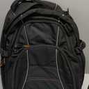 Amazon Basics Padded Laptop Backpack with Water Bottle Pockets, Travel Work Bag with Compartments, Fits Up to 17-Inch Laptops, Black