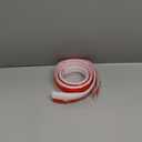 GroTheory 2 Pack Door Draft Stopper, Under Door Sweep for Exterior & Interior Doors, Weather Stripping Door Seal, Garage Window Blocker Noise Cold Air Insulation, Draft Guard White 2" W x 39" L