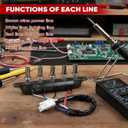 Range Hood 5 Button Switch Button Universal Accessories Switch Control Board Panel Controller