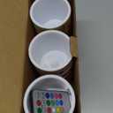 Retisee 3 Pcs Retro Rustic Christmas Flameless Candles with Remote Vintage Christmas Battery Operated LED Candle Retro Nostalgic Xmas Decor for Rustic Xmas Holiday Dining Table Bedroom Living Room