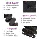 Bundles Human Hair Body Wave Bundles Human Hair 20 Inch CnumGunm Unprocessed Brazilian 1b Body Wave Bundle
