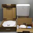 Mova P10 Pro Ultra Robot Vacuum and Mop 13,000Pa Suction, 140F Hot Water Auto Mop Washing & Drying, Dual Spinning Extenable Mop,10.5mm Lifting for Carpet, 360Obstacle Avoidance, App Control