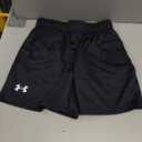 Under Armour Boys Tech Mesh Shorts, (001) Black / / White, Medium