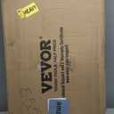 VEVOR DJ Table Stand, (32"-43") x 18" Portable DJ Laptop and Controller Stand, Lightweight DJ Desk DJ Booth Adjustable Height DJ Stand, Foldable Double-X Keyboard Stand & Tabletop, Audio Mixer Stand