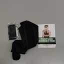 1PCS Posture Corrector for Women and Men, Adjustable Upper Back Brace, Spine Support Straightener, Neck, Shoulder, Back and Lumbar Pain Relief, Comfortable & Breathable (Black)