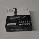 Nano Titanium Italian Rapido Hair Dryer - Professional, Lightweight 2000 Watt Blow Dryer (Black)