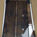 LIDTOP 2In1 Baby Diaper Caddy & 3-Tier Rolling Diaper Cart, Diaper Caddy Organizer Cart with Dividers, Mobile Metal Utility Cart for Nursery Essentials, Detachable Bedside Cart, Large Capacity (Black)