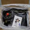 Knee Scooter, 300lbs Capacity, 13" Big PU Seat, Disc Brake Knee Walker, All Terrain Foldable Knee Scooter Walker with Bag for Foot Injuries Compact Crutches Alternative (Champagne)