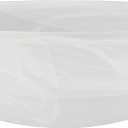 Aspen Creative 23099-11 Alabaster Contemporary Replacement Glass Shade for Medium Base Socket Torchiere Lamp, Swag Lamp,Pendant,1 Light Wall Sconce & Island Fixture. 11-5/8" Diameter x 3-5/8" Height