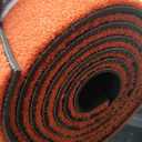 Softball Pitching Mat, 10' X 3' Baseball Hitting Mat, Anti-Slip Anti-Fade Pitch Practice Mat, Softball Pitching Mound for Outdoor/Indoor (Red)