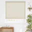 LazBlinds Cordless Cellular Shades, Light Filtering Honeycomb Shades for Home, Thermal Insulation Noise Reduction Blinds for Windows, 30'' W x 64'' H, Cream