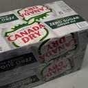 4 x Canada Dry Zero Sugar Ginger Ale Soda, 12 fl oz cans, 12 pack (EXP 09/03/26)