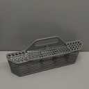 WD28X10128 Dishwasher Silverware Basket Gray By AMI PARTS Replacement (19.7"x3.8"x8.4") for GE Dishwasher, Replace WD28X10127, WD28X10131, WD28X10132