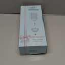 Mini Travel Blow Dryer Brush for Short to Medium Hair, 2 Inch Oval Hot Air Brush with Ceramic Coating, 3 Heat Settings for Smooth, Voluminous Blowouts, 120V (Green)