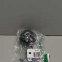 Mini Portable Stroller Fan for Travel,360 Rotation,4-Speed LED Night Light Clip on Fans Operated by Rechargeable Battery, Baby Essentials for Car Seat Beach Bed Golf Cart (Black)