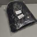 Black Hooded Cloak for Adult - Unisex Halloween Costume Vampire Witch Cape Wizard Robe Gothic Cosplay Cloak with Hood (Black, XXL)