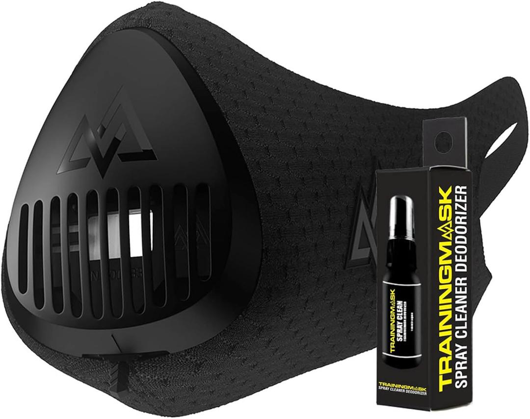 TRAININGMASK 3.0 Performance Breathing Trainer - Altitude Training Mask for Stamina, Clinically Proven & Patented