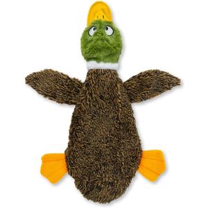 Best Pet Supplies Squeaky Dog Toys with Soft Durable Fabric for Small, Medium and Large Pets Interactive Toy for Indoor Play, Supports Active Biting and Play - 1Wild Duck, Medium