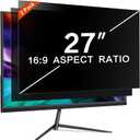 PYS 27 Inch Monitor Privacy Screen for 16:9 Widescreen Monitor, 2 Pack