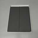 CHESONA for iPad 11th(A16, 2025)/10th(2022) Generation Case with Keyboard, Smart Trackpad, 15-180 Adjustable Case with Pencil Holder, 7 Colors Magnetic Backlit Keyboard (Grey)