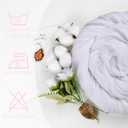 8 Pack White Cheesecloth Table Runner 10ft Boho Gauze Fabric 120 Inch Cheese Cloth Table Runner Rustic Sheer for Holiday Baby Shower Party Dcor Home Wedding Decoration