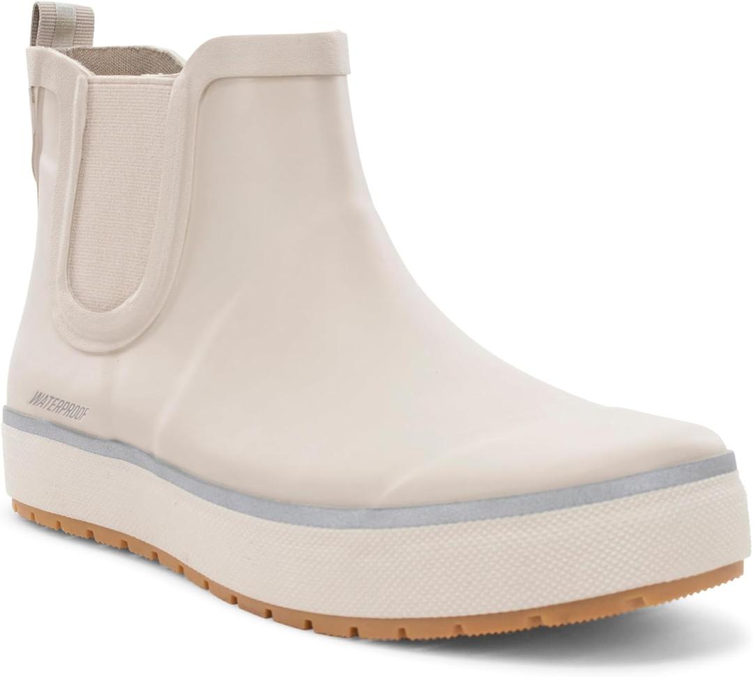 Western Chief Women's Waterproof Element Chelsea Rain Boot with Memory Foam Insole and Slip-Resistant Outsole  Durable and Comfortable for Rainy Days (9)