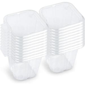 Voomey 20pack Paint Pail Liners, Plastic Disposable Bucket Liner Set for Paint Cups,Holds Up to A 16 oz. of Paint or Stain (Only Applicable to VOOMEY 4 inch Paint Cup)