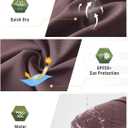 baleaf Women's Athletic Pants Quick Dry Joggers Water Resistant Lightweight Cycling Hiking Ankle Zipper Pockets UPF 50+ (Brown, M)