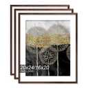 20x24 Picture Frame Set of 3 for Photo Poster Horizontally/Vertically