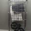 Portable Lightweight Shopping Cart Collapsible Grey