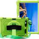 Case for Pritom M10 Tablet 10 inch,Silicone Stand Cover for PRITOM Touch10/YQSAVIOR YQYQ10S/QunyiCO Y10/Gateway Tablet/Voger priorpad X100 /Digiland Tablet Model:DL1036 (Green)