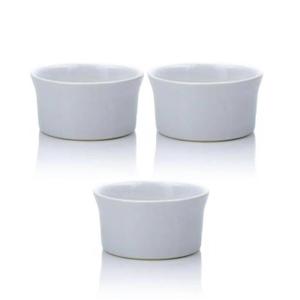 DI Fiesta Ramekin 4inch White 3 Pack