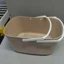Plastic Shower Caddy Portable,Tote Storage Organizer Basket Bin