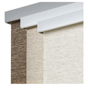 Persilux Free-Stop Cordless Roller Shades for Windows Shades Light Filtering Blinds (Cream 35" W x 64" H) Natural Woven Fabric UV Protection Thermal Insulation Roller Blinds for Windows, Home, Door