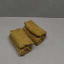 Kevin Textile Faux Linen Square 2 Tone Woven Throw Pillow Sham Cushion Case Covers for Car/Couch Use, 22-inch(2 Packs, Honey Yellow)