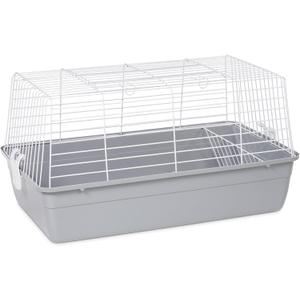 Prevue Pet Products Carina Animal Tubby - Small Animal Cage for Guinea Pigs, Dwarf Rabbits, Indoor and Outdoor Use, Lightweight, Travel Friendly Enclosure - Small, Gray