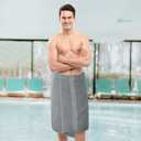 Utopia Towels 6 Pack Medium Bath Towel Set, 24 by 48 Inches, 500 GSM 100% Ring Spun Cotton, Lightweight and Highly Absorbent Quick Drying Premium Towels for Hotel, Spa and Bathroom, Cool Grey