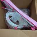 Bright Starts JuneBerry Walk-A-Bout Baby Walker and Entertainer, Removeable Floor Toy, with Easy Fold Frame for Storage, Ages 6 Months + (Juneberry Delight)