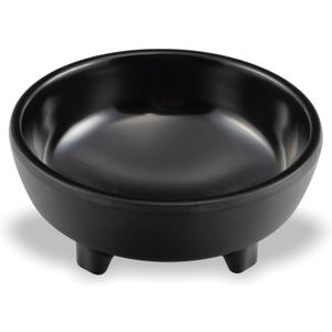 Carlisle FoodService Products Molcajete Ramekin, 3 oz. Black, Melamine (Pack of 2)