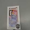 for Samsung Galaxy S23 Case, Coastal Vintage Collage Pattern with Flowers & Shells, Military-Grade Drop Protection, Vintage Seaside Soft Slim TPU Cover with Camera Protection for Girls (Sunflower1)