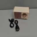 Retro Bluetooth Speaker, Portable Wireless Speaker with Crystal Clear Stereo Sound Rich Bass, Vintage Decor, Birthday Gifts for Women Teenage (Beige)