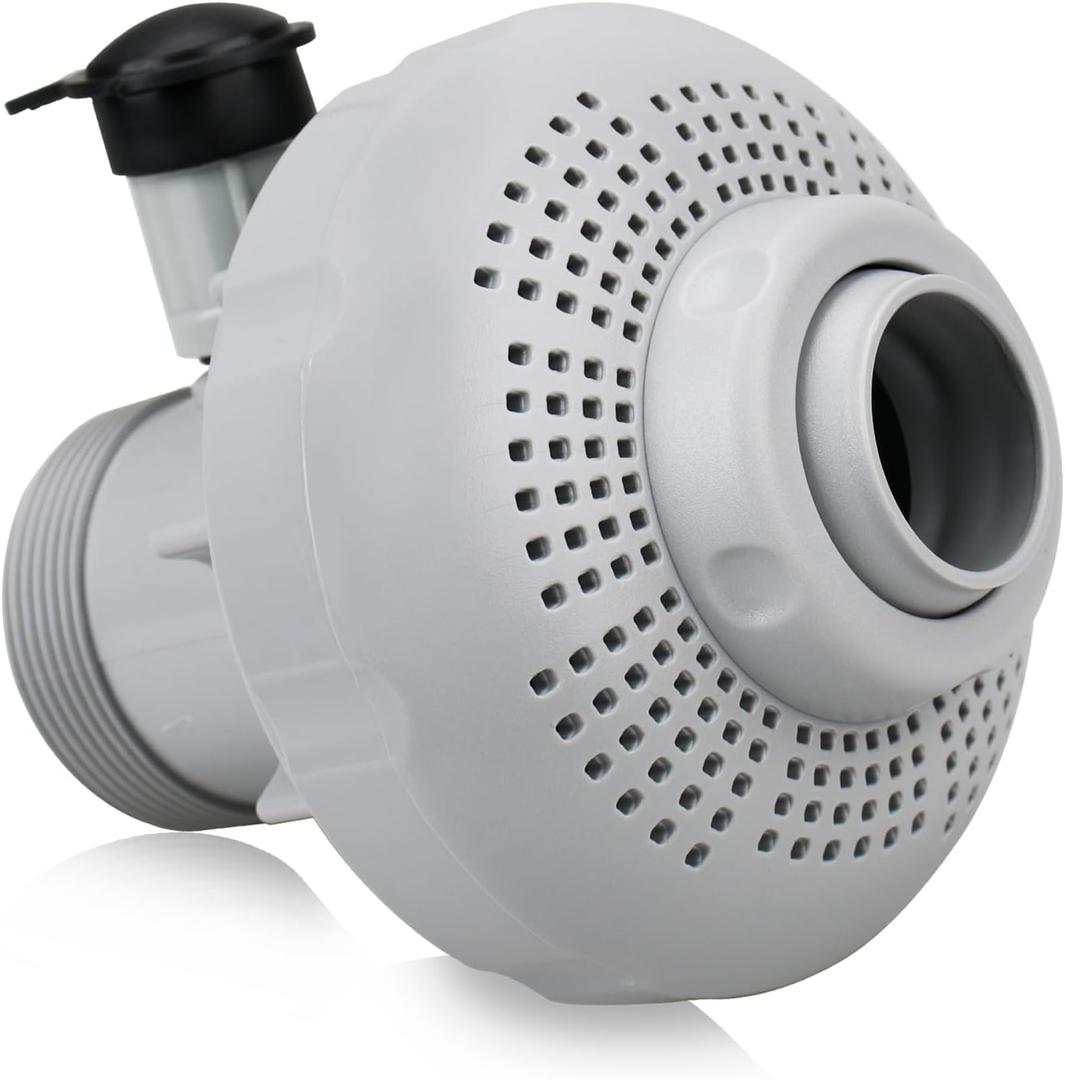 12355 Large Inlet Air Nozzle Compatible with Intex 1900-2450gph Pumps, Pool Return Jet for Intex Above Ground Swimming Pool Replacement Part Kit, Pool Strainer Grid Inlet Water Jet Nozzles, 1 Pack