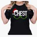 Chest Nuts Christmas Shirt Funny Couples Sweatshirt for Boyfriend, Girlfriend, Husband, Wife