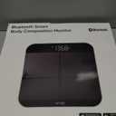 Wyze Smart Scale X - Digital Bathroom Scale for Body Weight, BMI, Body Fat, Muscle Mass, Heart Rate Monitor | Sync with Health Apps | for People, Baby & Pet, 400 lbs (Black)