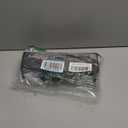 mDesign Mail, Letter Holder, Key Rack Organizer for Entryway, Kitchen - Wall Mount, Black